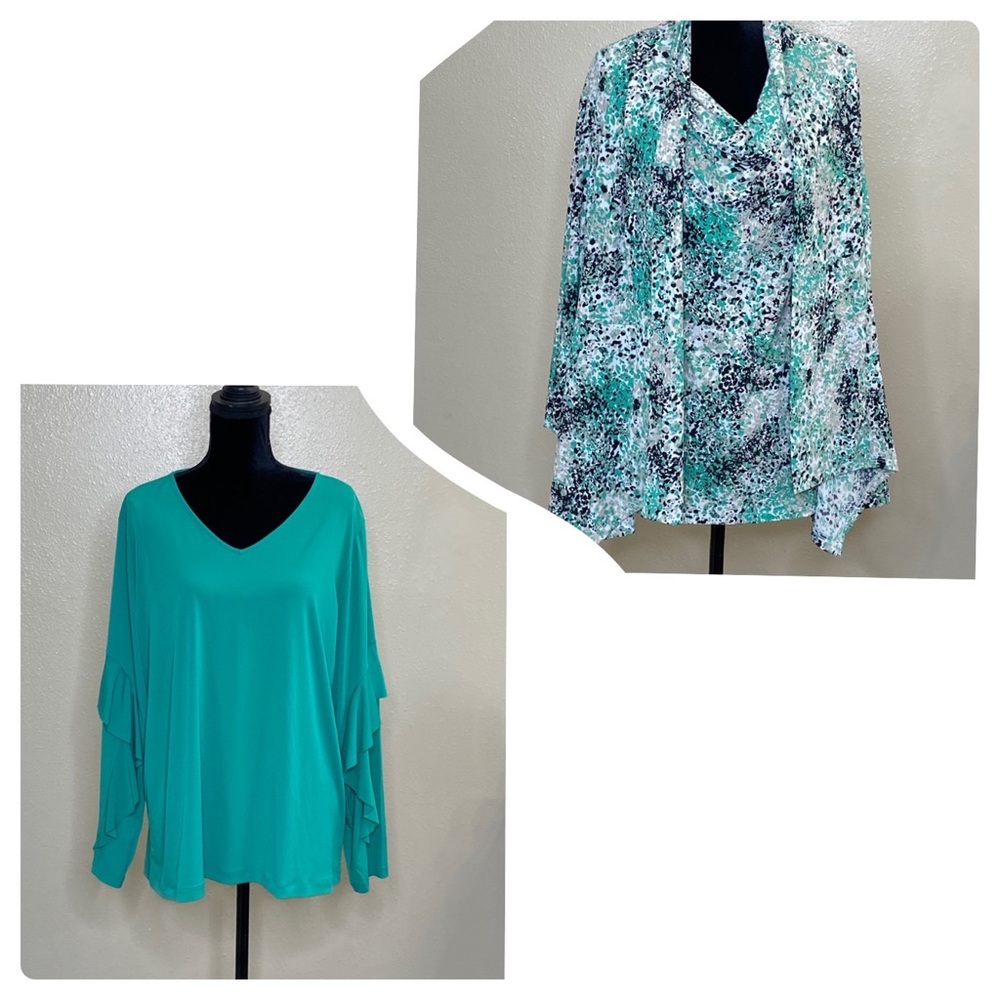 Two tops, one price Susan Graver/Kasper